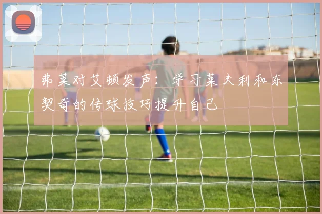 弗莱对艾顿发声：学习莱夫利和东契奇的传球技巧提升自己